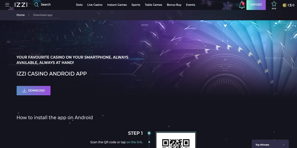 Izzi Casino App Login