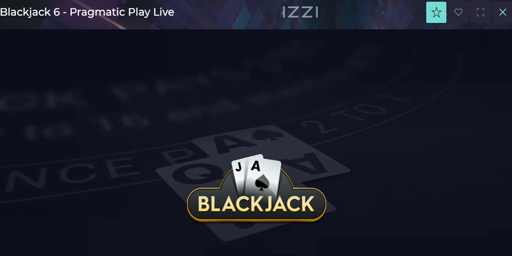 Izzi Casino Blackjack 6 Slot