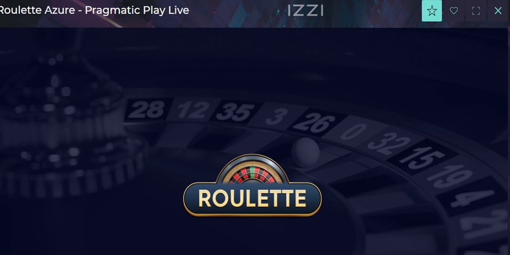Izzi Casino Roulette Azure Slot